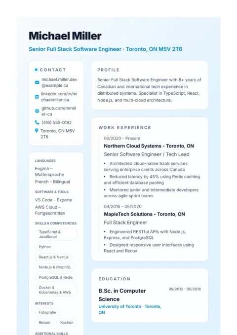 Resume Template Burya