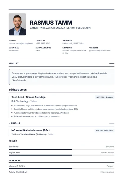 Vorlage Executive