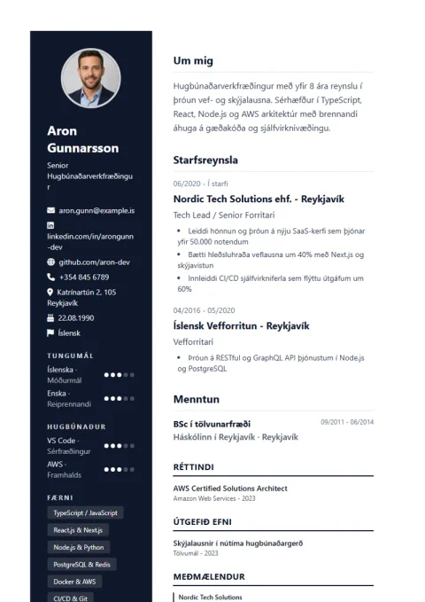Vorlage De Modern