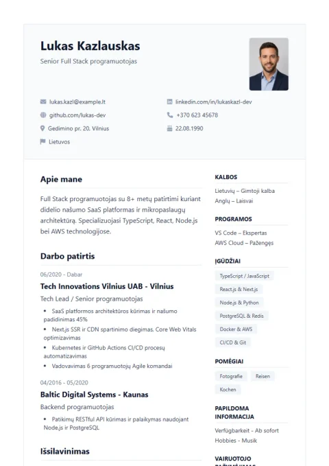Vorlage De Professional