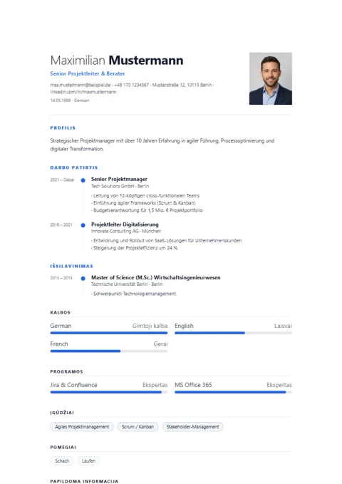 Šablonas Oslo Timeline