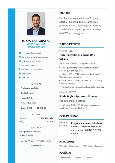 Vorlage Sidebar Pro