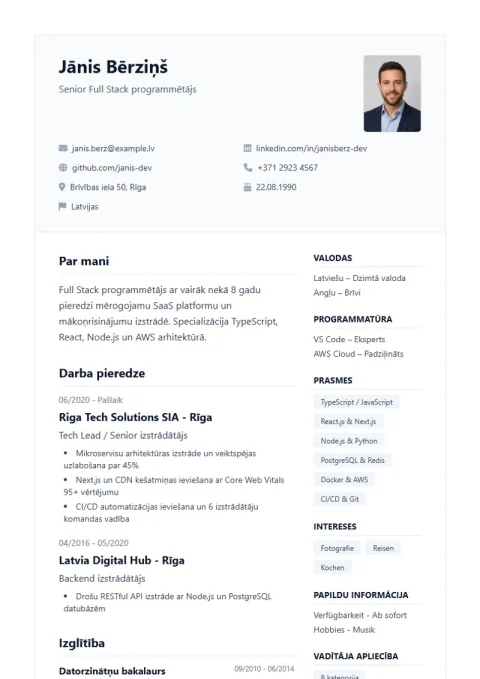 Vorlage De Professional