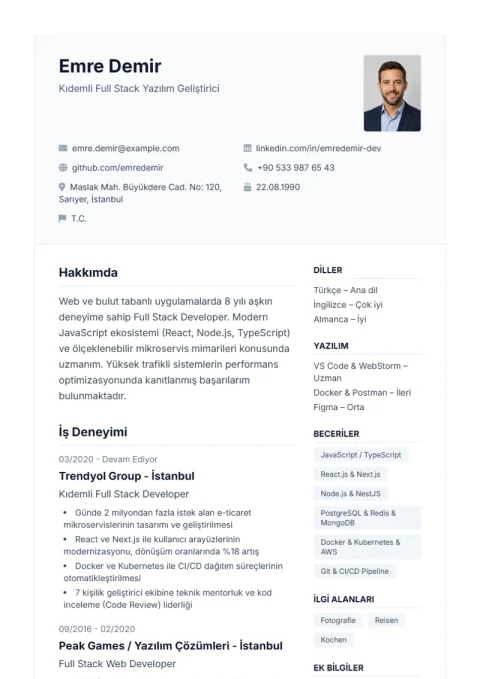 Vorlage De Professional