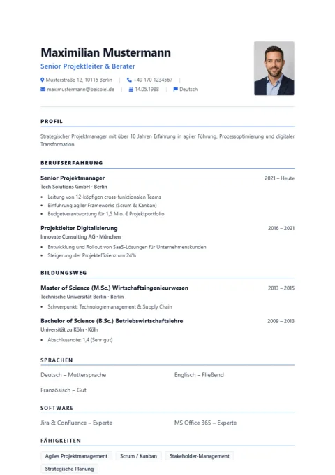 CV Template Oxford Academic